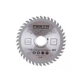Festa fűrésztárcsa fához 115 x 22,2 x 1,8 mm / 40T