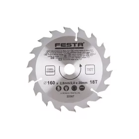 Festa fűrésztárcsa fához 160 x 20 x 2,0 mm / 18T