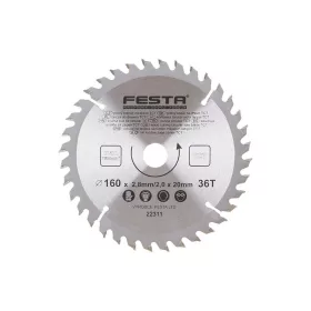 Festa fűrésztárcsa fához 160 x 20 x 2,0 mm / 36T