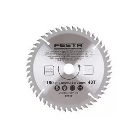 Festa fűrésztárcsa fához 160 x 20 x 2,0 mm / 48T