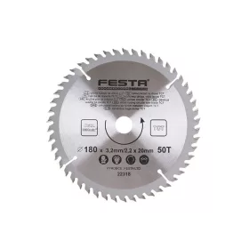 Festa fűrésztárcsa fához 180 x 20 x 2,2 mm / 50T