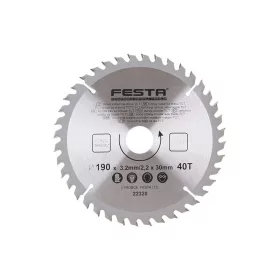 Festa fűrésztárcsa fához 190 x 30 x 2,2 mm / 40T
