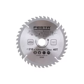 Festa fűrésztárcsa fához 210 x 30 x 2,2 mm / 40T