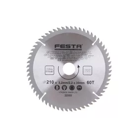 Festa fűrésztárcsa fához 210 x 30 x 2,2 mm / 60T