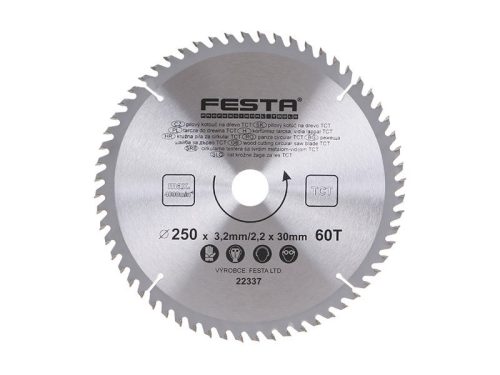 Festa fűrésztárcsa fához 250 x 30 x 2,2 mm / 60T