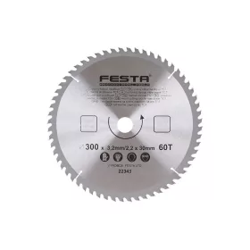 Festa fűrésztárcsa fához 300 x 30 x 2,2 mm / 60T