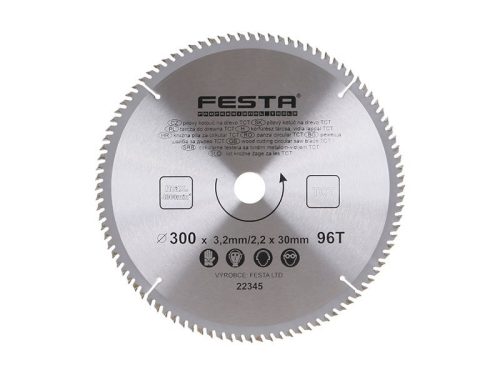 Festa Fűrésztárcsa fához 300 x 30 x 2,2 mm / 96T