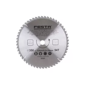 Festa fűrésztárcsa fához 350 x 30 x 2,5 mm / 54T