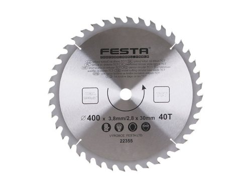 Festa fűrésztárcsa fához 400 x 30 x 2,8 mm / 40T
