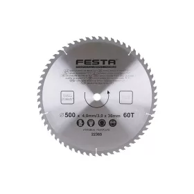 Festa fűrésztárcsa fához 500 x 30 x 3,0 mm / 60T