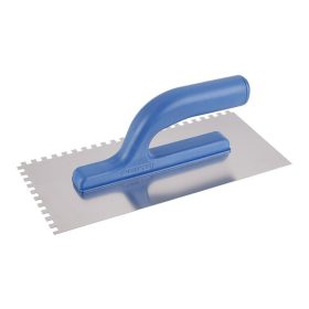 Festa glettvas 130 x 280 mm inox fogazott 6 x 6 mm műanyag nyéllel