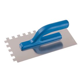 Festa glettvas 130 x 280 mm inox fogazott 12 x 12 mm műanyag nyéllel