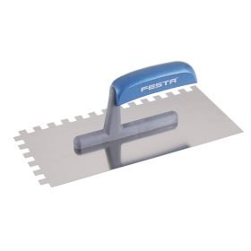 Festa glettvas 130 x 280 mm inox fogazott 10 x 10 mm