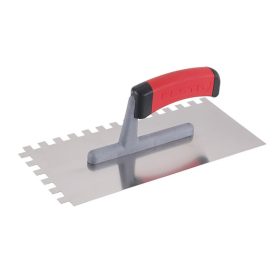 Festa glettvas 130 x 280 mm inox fogazott 10 x 10 mm lágy fogantyús