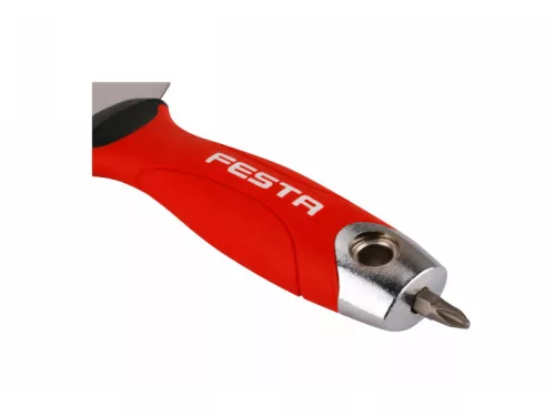 Festa gipszkarton spakli 200 mm inox bitheggyel