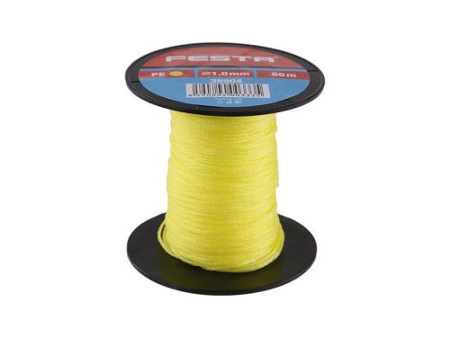 Festa kőműves zsinór 50 fm x 1,0 mm citromsárga