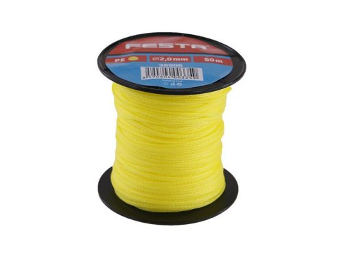 Festa kőműves zsinór 50 fm x 2,0 mm citromsárga
