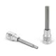 Fortum bitdugófej, imbusz, 1/2", hosszú, 61CrV5/S2, mattkróm 10mm (HX10)