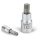 Fortum bitdugófej, torx, 1/2", 61CrV5/S2, mattkróm TX30, 55mm FORTUM