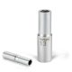 Fortum dugófej, hosszított, 1/4", 14mm, 61CrV5, mattkróm, 50mm hosszú