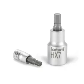 Fortum bitdugófej, imbusz, 1/4", 61CrV5/S2, 5mm (HX5)