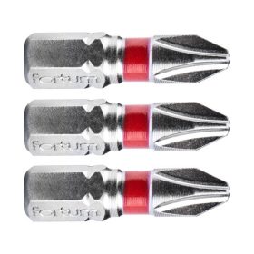 Fortum behajtóhegy PH, 3 db, S2 acél PH 1×25mm, bliszteren