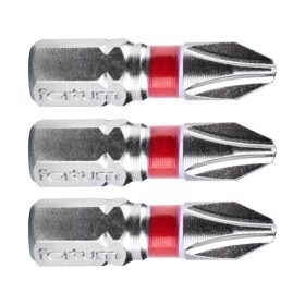 Fortum behajtóhegy PH, 3 db, S2 acél PH 3×25mm, bliszteren