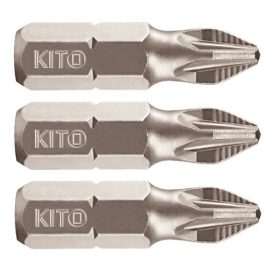 Fortum behajtóhegy PZ, 3 db, S2 acél PZ 2×25mm, ACR, bliszteren