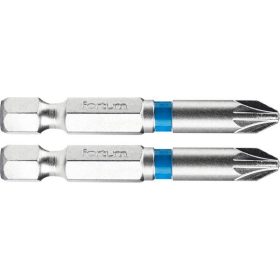 Fortum behajtóhegy PZ, 2 db, S2 acél PZ 1×50mm, bliszteren