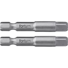Fortum adapter készlet 2 db, dugókulcsok gépi befogásához S2 acél, 1/4", 50 mm