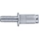Fortum szegecscsavar készlet 25 db, M6, horganyzott acél