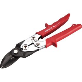 Fortum lemezvágó olló jobb+egyenes vágáshoz, 255mm, CrMoV, Tüv/GS, DIN 6438