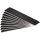 Fortum pótpenge 10 db, fekete, tripla vágóéllel 18×100×0,7mm, SK2 acél,