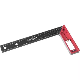 Fortum asztalos L-derékszög, 300 mm, ALU/Inox