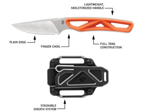 Gerber tőr Exo-Mod Caper FE Orange