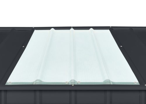 Kerti ház 65 ANTRAZITE + napfénytető