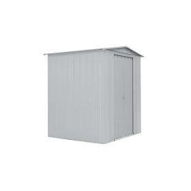 Kerti ház 65 EZÜST SZÍNÜ + napfénytető