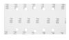 Graphite csiszolópapír tépőzáras 115x230 mm P80, lyukas, 5 részes
