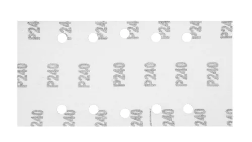 Graphite csiszolópapír tépőzáras 115x230 mm P240, lyukas, 5 részes