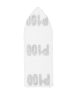 Graphite csiszolópapír tépőzáras készlet deltacsiszolóhoz 32x92 mm P60-100-180 15 részes