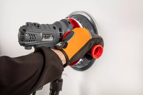 Graphite csiszolópapír tépőzáras 180 mm P180, 8 lyukas 5 részes