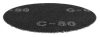 Graphite csiszolórács tépőzárral 180 mm P80 5 részes