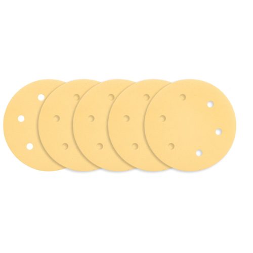 Graphite csiszolópapír tépőzáras 225 mm P180, 6 lyukas 5 részes