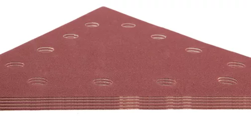 Graphite csiszolópapír tépőzáras háromszög alakú P180, 12 lyukas 5 részes