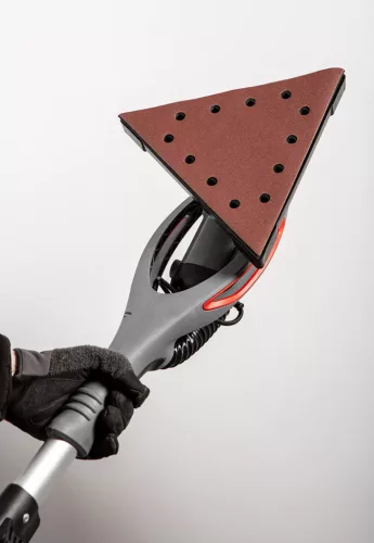 Graphite csiszolópapír tépőzáras háromszög alakú P180, 12 lyukas 5 részes