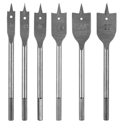 Graphite fafúró készlet 10-25 mm, 6 részes