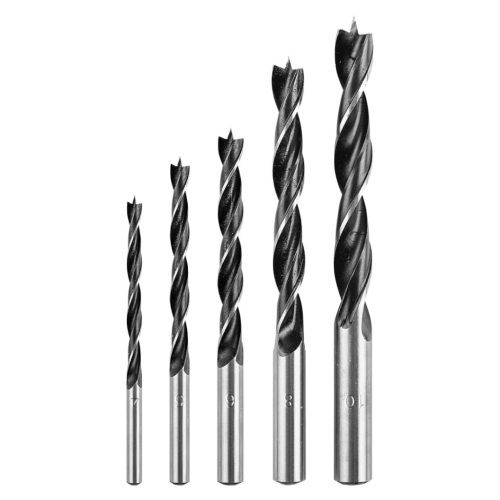 Graphite fafúró készlet 4-10 mm, 5 db