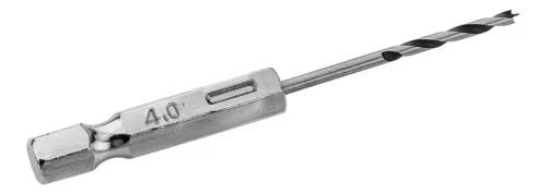 Graphite fa fúrószár 4,0 mm, hex szár