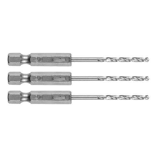 Graphite fém hatlapos fúrószár 2,0 mm, 3 db
