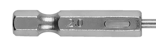 Graphite fém hatlapos fúrószár 2,0 mm, 3 db